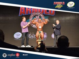 Jefferson Santos de Oliveira vince assoluto bodybuilding all'arnold classic amateur brasil 2017