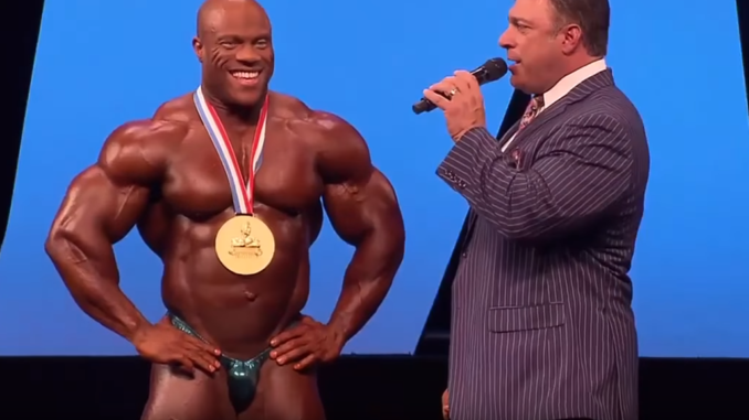 phil heath vince il mister olympia nel 2016