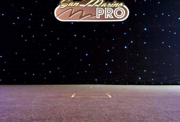 il palco del 2016 SAN MARINO CLASSIC PRO IFBB