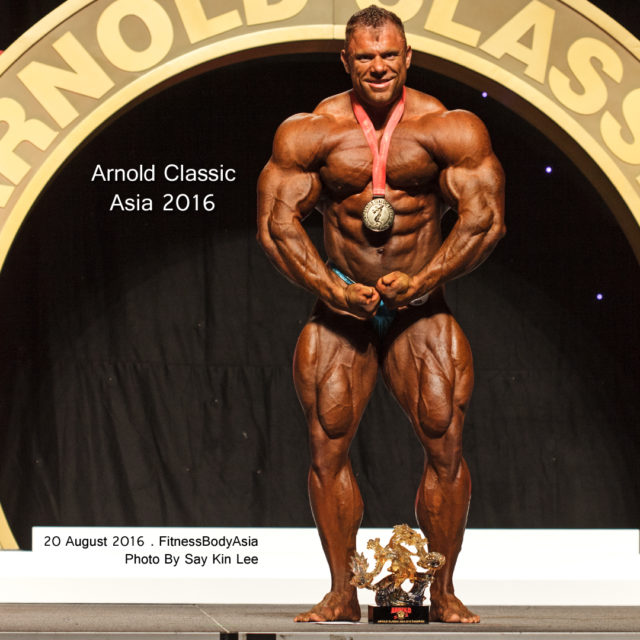 Arnold Classic Asia 2016 winner Justin Compton