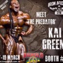 kai greene sarà all'Arnold Classic Australia 2017