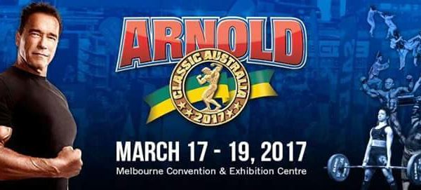 la locandina dell'Arnold Classic Australia 2017