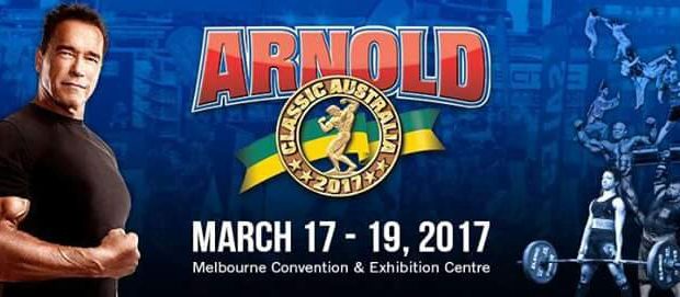 la locandina dell'Arnold Classic Australia 2017