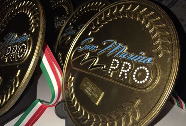 le medaglie del 2016 SAN MARINO CLASSIC PRO IFBB