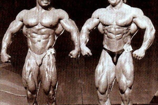 Lee haney VS Dorian Yates sul palco del mister olympia