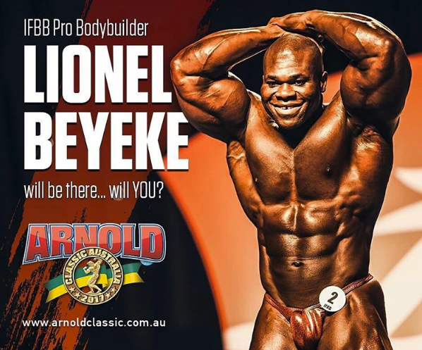 Lionel Beyeke sarà all'Arnold Classic Australia 2017