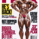 la cover della rivista flex magazine dedicata a flex wheeler maggio 2017