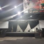 il palco dell'Arnold Classic Africa 2017