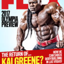 kai greene sulla cover della rivista flex magazine