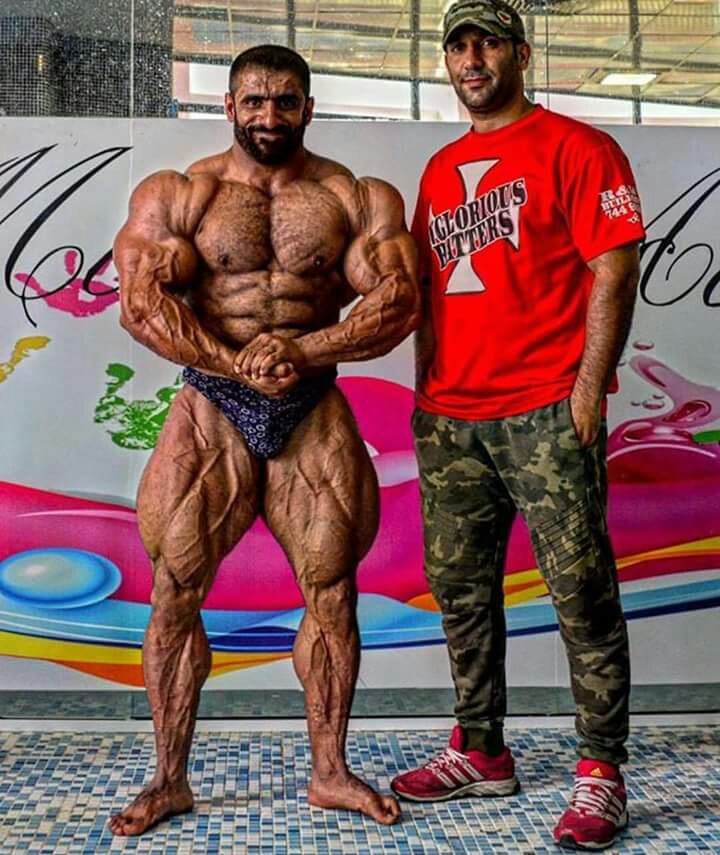 hadi choopan in preparazione per il mister olympia 2017