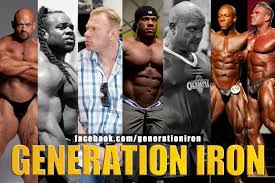 locandina generation iron Kai greene Dennis wolf Heath Ben Pakulski Shanw Rhoden e Jay cutler