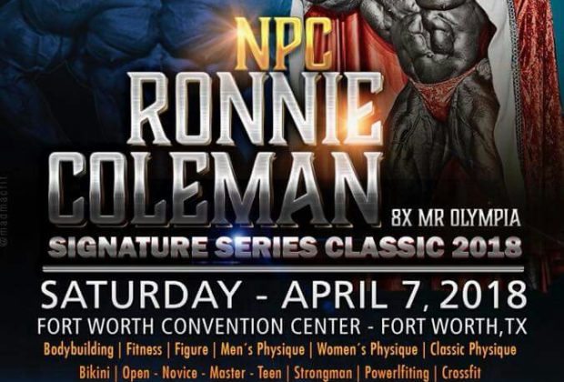 2018 NPC Ronnie Coleman Classic