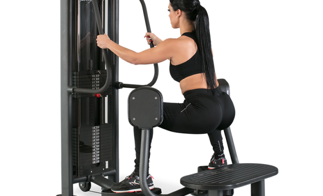 STANDING ABDUCTOR MACHINE