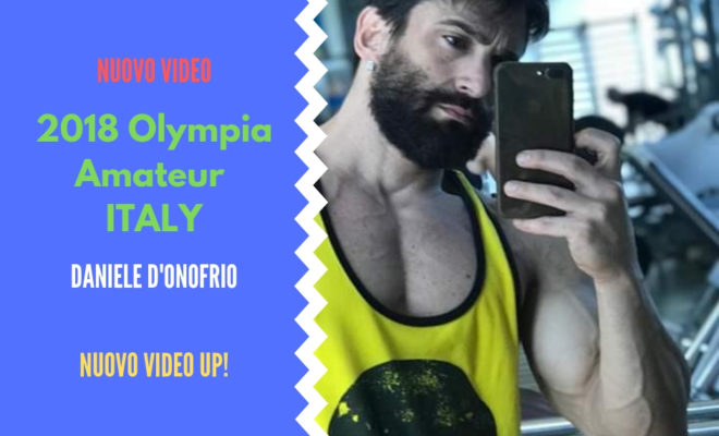 2018 olympia amateur italy daniele d'onofrio