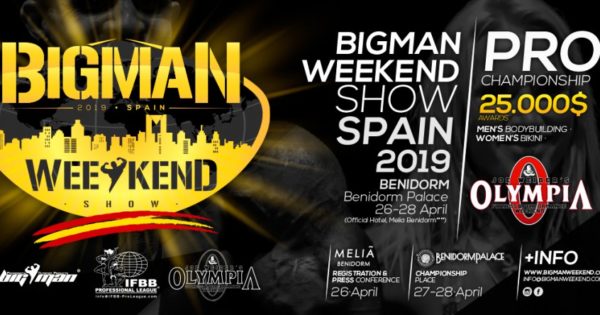 2019 bigman weekend pro ifbb