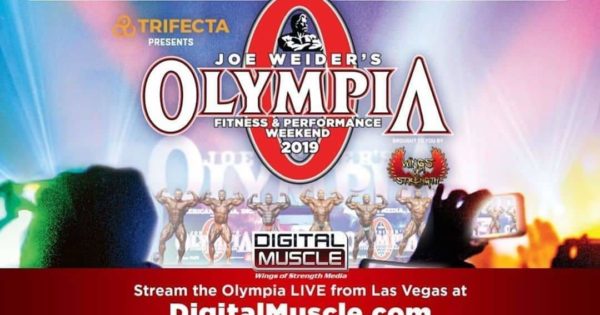 diretta streaming del mr Olympia 2019?