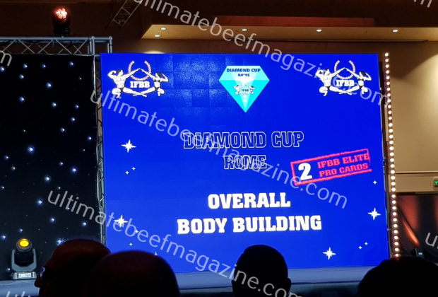 2019 DIAMOND CUP ROME NEW IFBB ELITE PRO