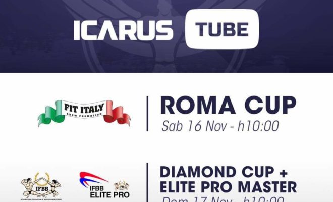 2019 ROMA CUP IFBB & DIAMOND CUP ROME IFBB DIRETTA STREAMING