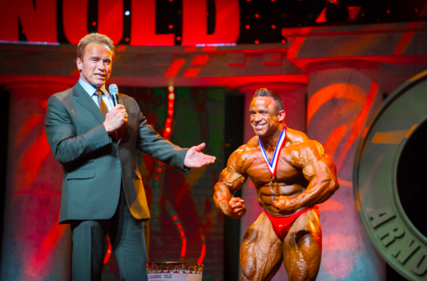 Jose Raymond all'Arnold Classic Ohio 2015 nella 212 division