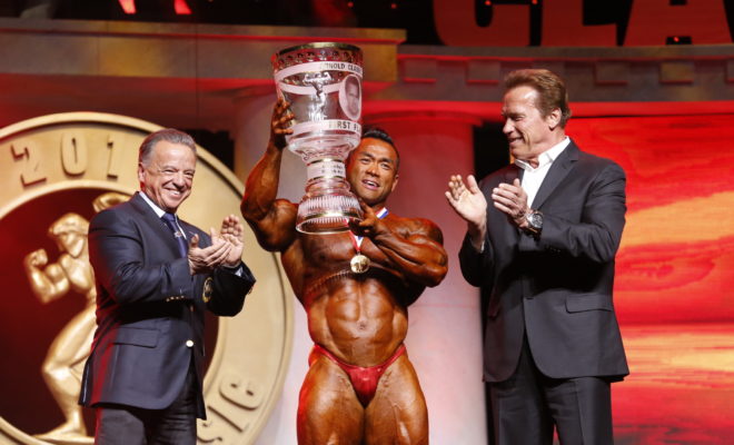 Hide Yamaghishi al 2016 arnold classic ohio nella 212 division