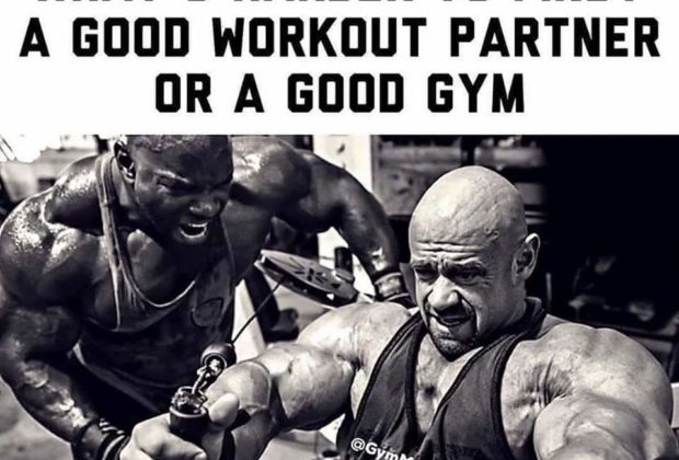branch warren motivation "what's harder to find? a good workout partner or a good gym?"