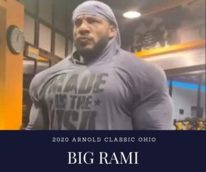 big rami allena i pettorali a 9 settimane all'Arnold Classic Ohio