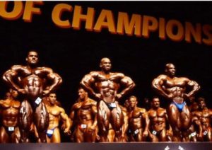 don long VS Flex Wheeler VS Ronnie Coleman alla night of champions IFBB 1996