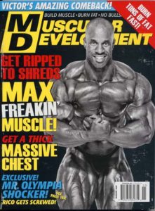 le copertine delle riviste di bodybuilding dedicate a victor martinez pro ifbb