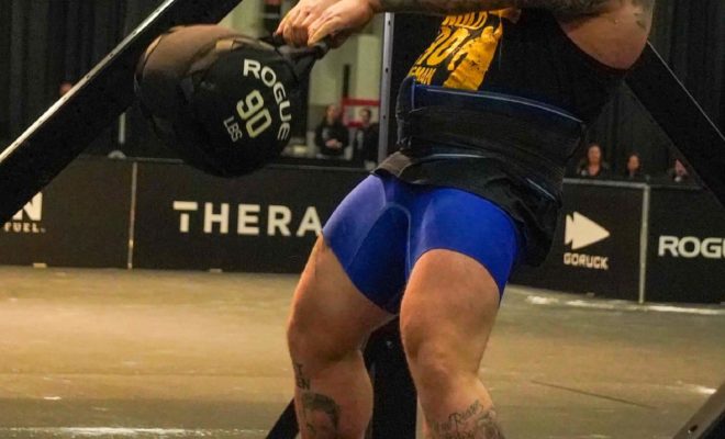 Hafthor Bjornsson all'Arnold Classic Strongman 2020 in Ohio