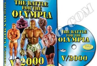 battle for the olympia 2000 DVD locandina