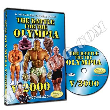 battle for the olympia 2000 DVD locandina