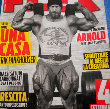 Erik Fankhouser flex magazine cover in italianojpg