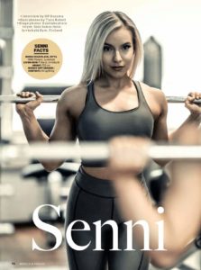 mumuscle & health maggio giugno 2020 intervista alla campionessa Senni NIEMINEN