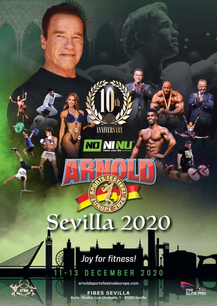 2020 arnold classic europe nuove date siviglia