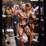 chris bumstead nel backstage del mister olympia 2019