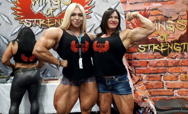 helle trevino e NATALIYA KUZNETSOVA pro ifbb al fibo power in Germania