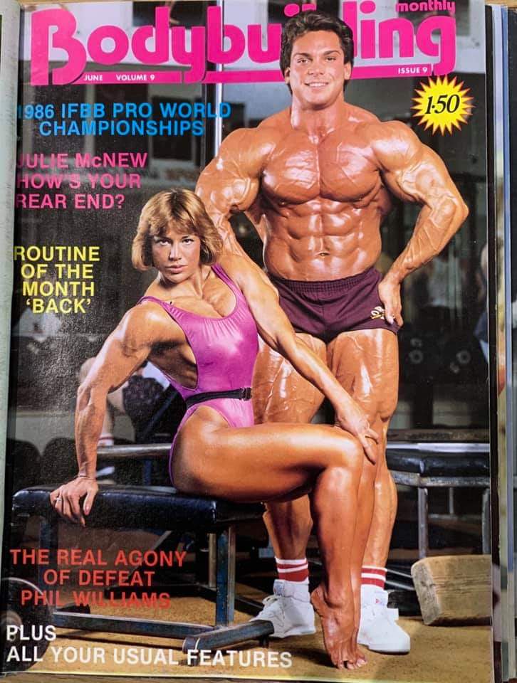 rich gaspari sulla cover della rivista di bodybuilding