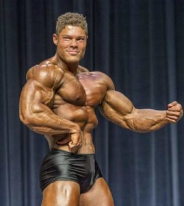 Wesely Vissers pro ifbb men's classic physique classic pose