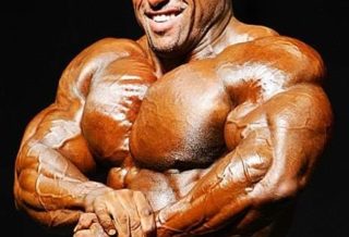 dennis james side chest mr olympia 2003