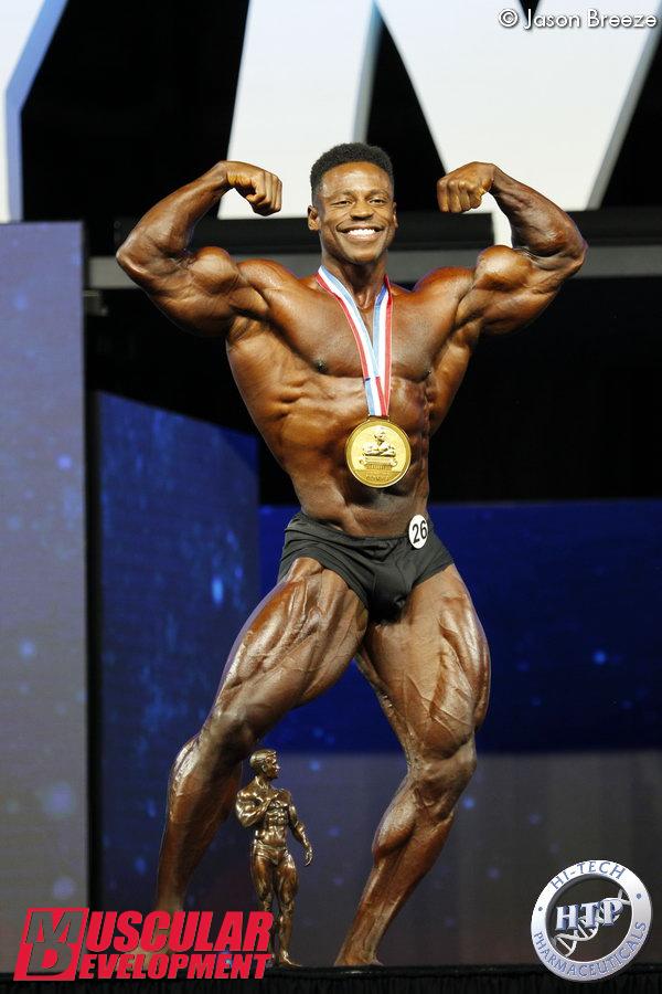 Breon Ansley vince il mister olympia men classic physique nel 2017