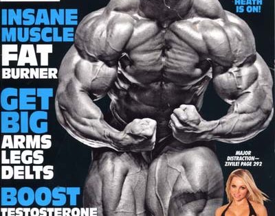 le cover delle riviste del settore di bodybuilding dedicate a PHIL HEATH MD
