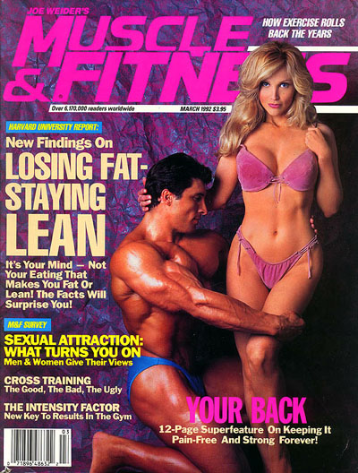 milos sarcev sulla cover della rivista muscle & fitness