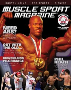 le cover delle riviste del settore di bodybuilding dedicate a PHIL HEATH muscle sport magazine