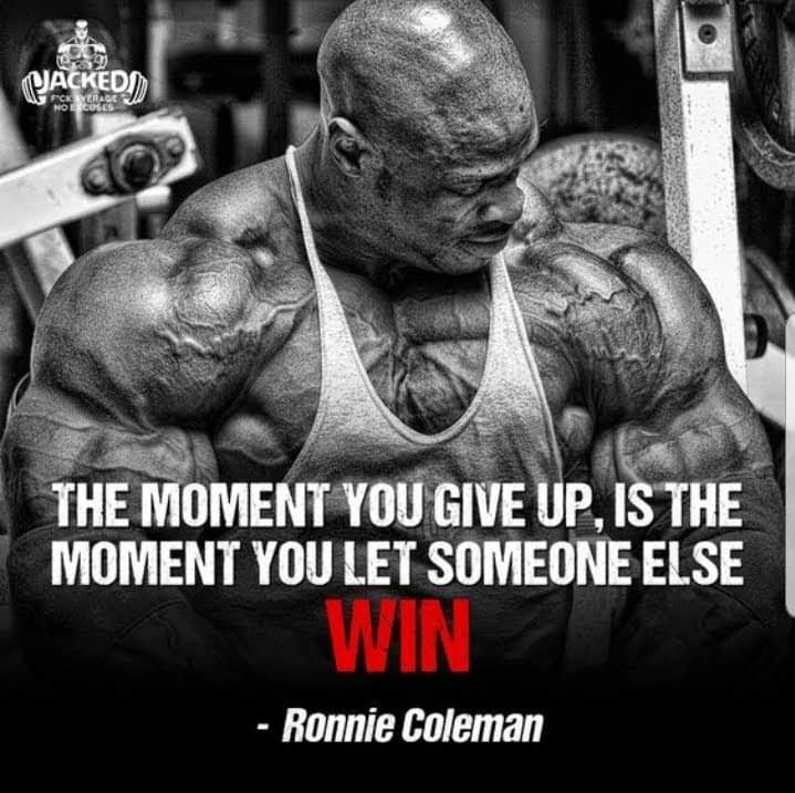 ronnie coleman motivation