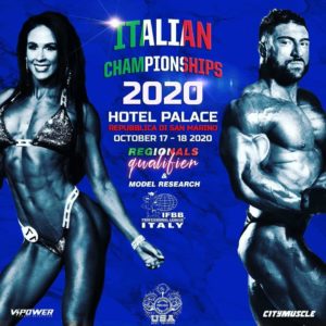 italian championships 2020 ifbb pro league italy