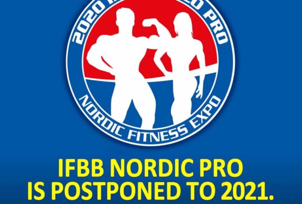 ifbb noridc pro is posteponed to 2021