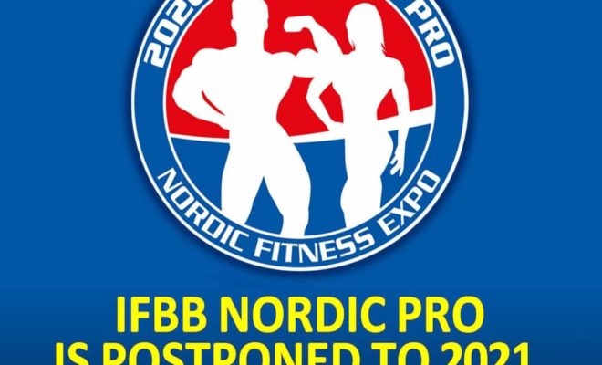 ifbb noridc pro is posteponed to 2021