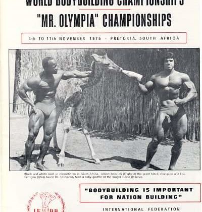 il mister olympia in Sud Africa