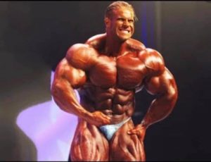 jay cutler esegue la posa di most muscular sul palco dell'Arnold Classic in Ohio
