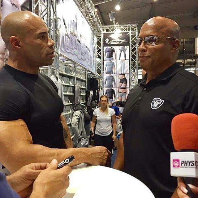 kevin levrone e shawn ray all'expo dell'arnold classic europe 2016